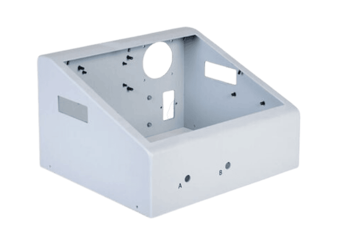 Medical Equipment Case Study Custom Fabricated Medical Control Box With a Powder Coating